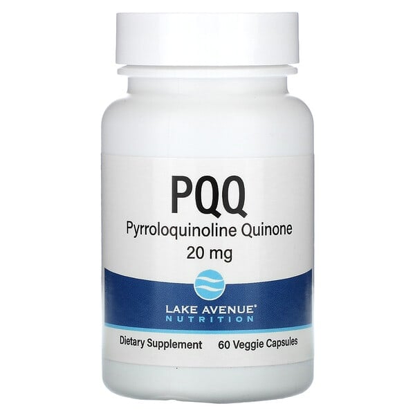 Lake Avenue Nutrition, PQQ, 20mg, 베지 캡슐 60정